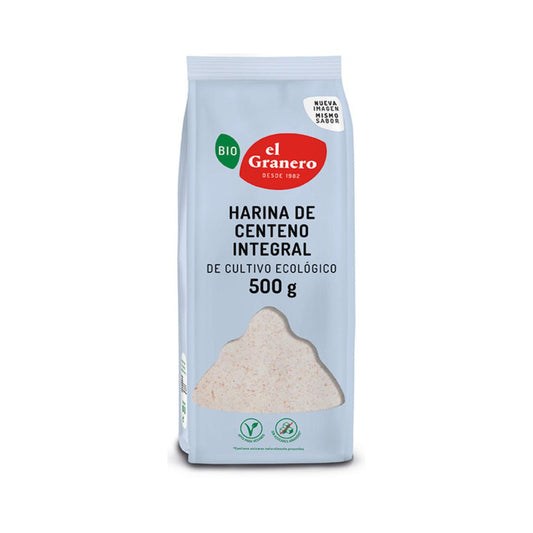 Harina de Centeno Bio El Granero, 500 g