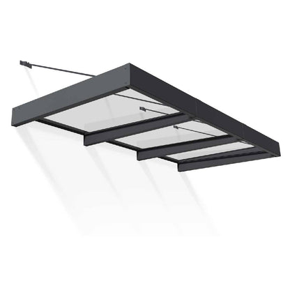 Marquesina para puerta Sophia XL 140x286 cm transparente Canopia