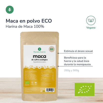 Maca en polvo ECO Planeta Huerto