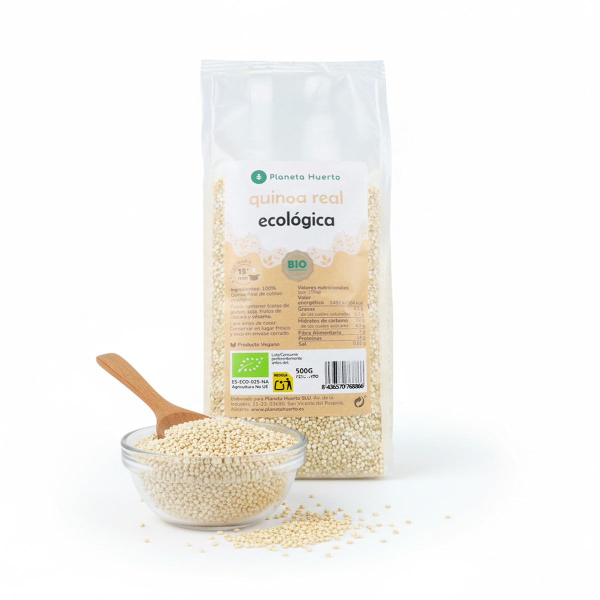 Quinoa Real  ECO Planeta Huerto 500 g