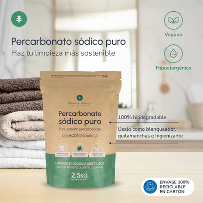 Pack 3xPercarbonato sódico Planeta Huerto 2,5 kg