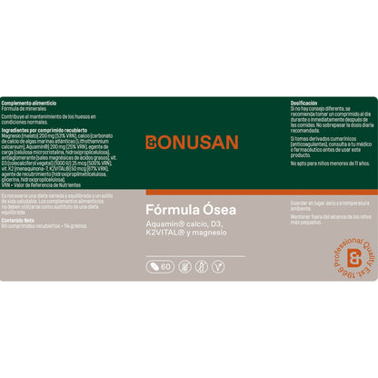 Bonusan Fórmula Ósea 60 comprimidos