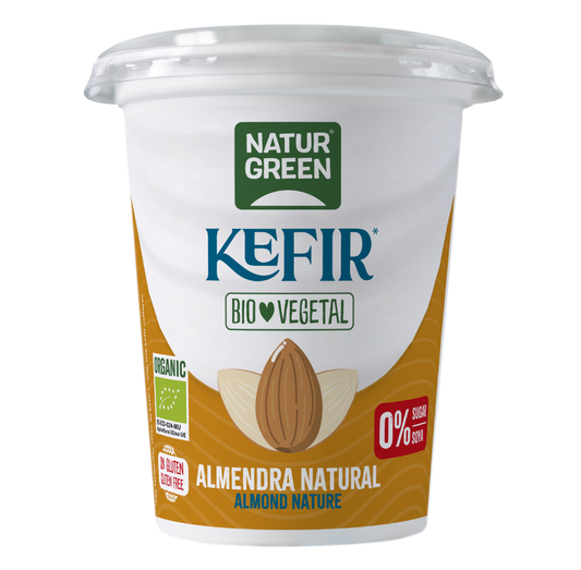 Kefir Bio Almendra Natural NaturGreen 400 g