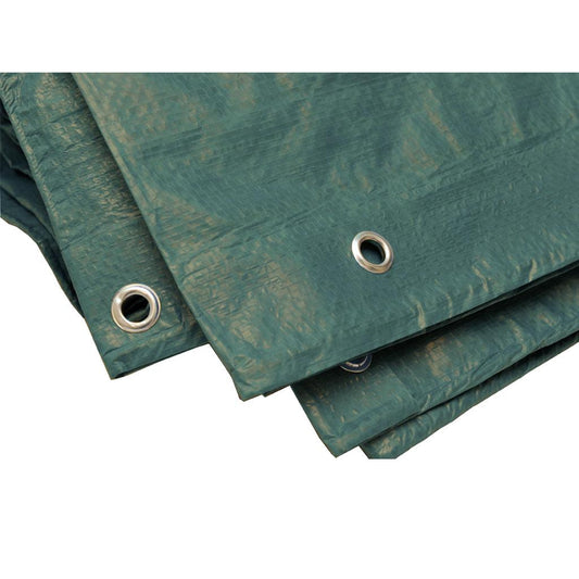 Toldo reforzado verde, Faura 5 x 8 m