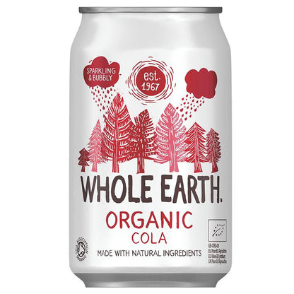Pack x6 Refresco BIO cola Whole Earth 330ml