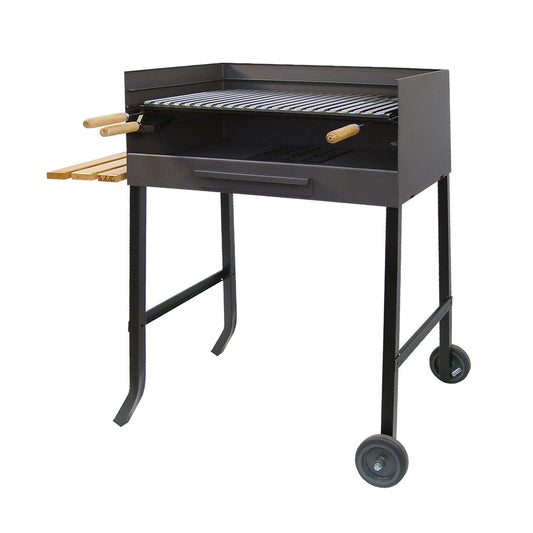 Barbacoa con parrilla Inox y Bandeja de Madera Imex el Zorro