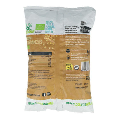 Chips De Garbanzos Bio, 80 G Ecocesta