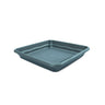 Plato maceta cuadrado terra color antracita 29 x 29 x 5