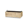 Jardinera rectangular Ghio 90x40x30 Hortalia