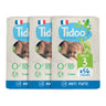 Pack Pañales T3 Midi (4/9 kg) Tidoo 168 uds