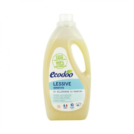 Detergente Hipoalergénico Sensitive 0% perfume Ecodoo