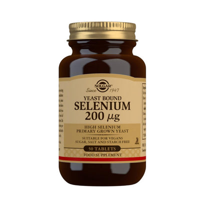 Selenio en Levadura, 50 comprimidos (200g)