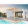 Pérgola madera adosada Burgos Maderland