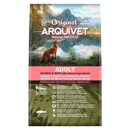 Pienso para perros  Original Salmón y arroz Arquivet 12 Kg
