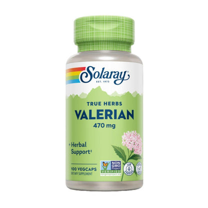 VALERIAN ROOT 470 MG 100 cápsulas Solaray