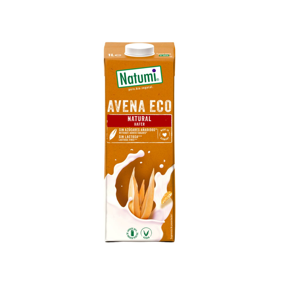 Pack 12 x  Bebida Avena BIO  Natumi 1 L