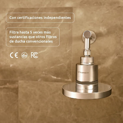 Cabezal de ducha con filtro ShowerPro Rain SMR Tappwater