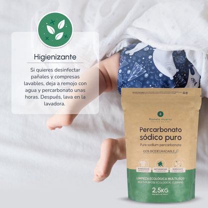 Pack 6xPercarbonato sódico Planeta Huerto 2,5 kg