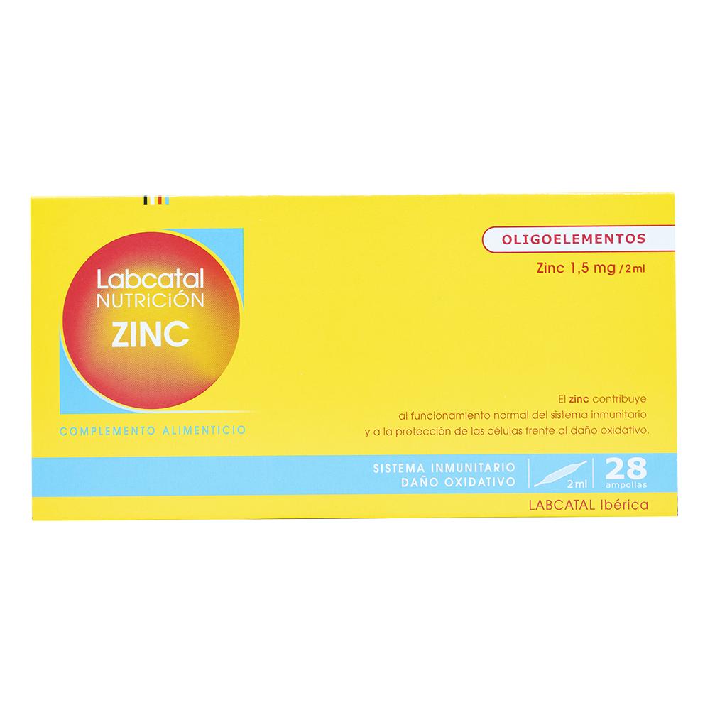 ZINC 18 28X2ML AMPOLLAS LABCATAL