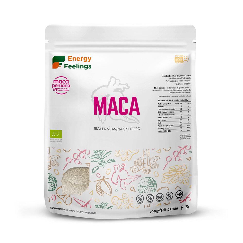 Maca BIO en polvo Energy Feelings 500g