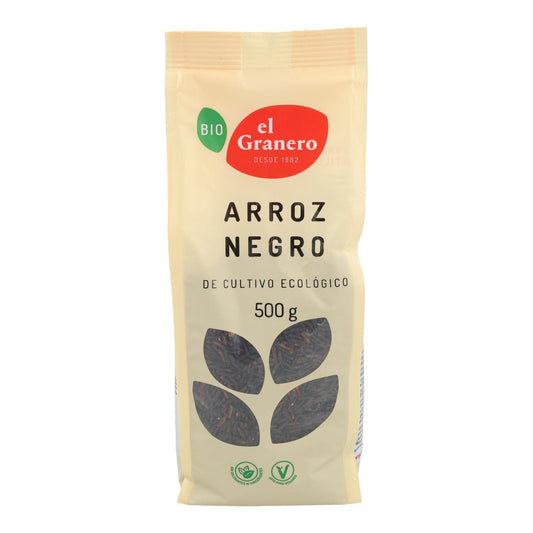 Arroz Negro Bio El Granero, 500 g
