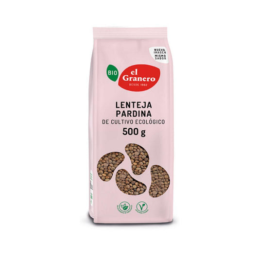Lenteja Pardina Bio El Granero, 500 g