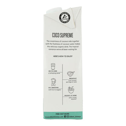 Bebida vegetal coco supreme Bio Abbot Kinney 1L