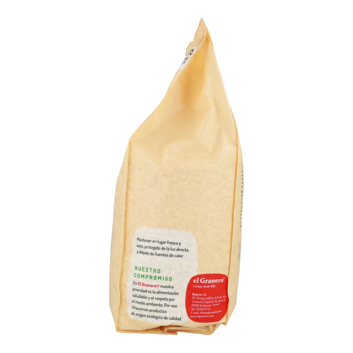 Copos Suaves de Avena Integral BIO El Granero
