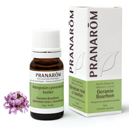 Aceite esencial geranio bourbon, Pranarôm 10 ml