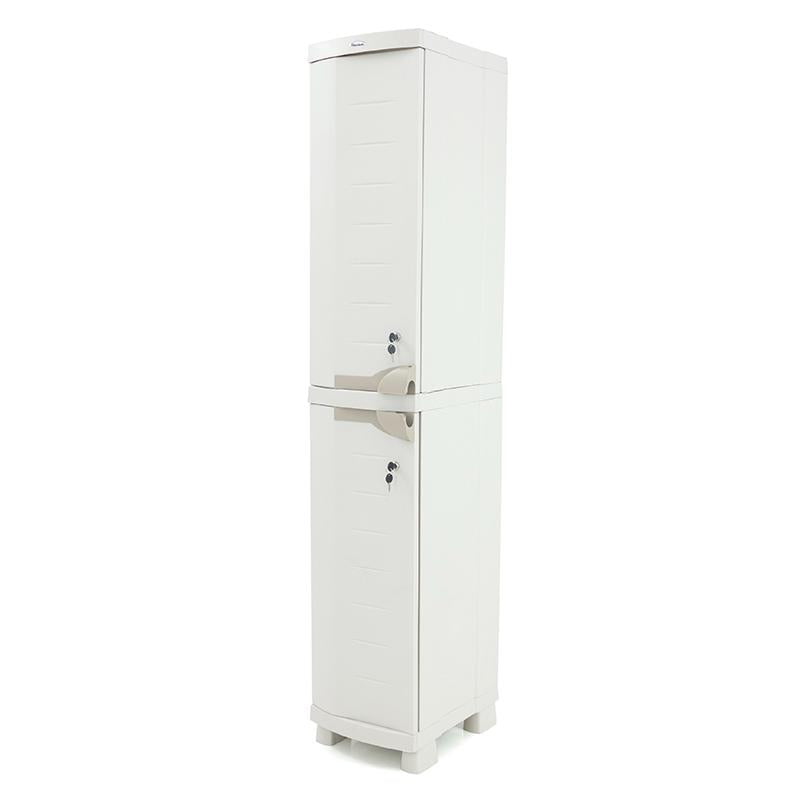 Taquilla Doble 35 cm Space Saver Plastiken Beige