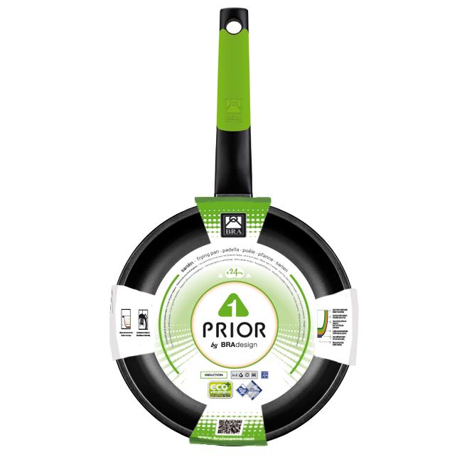 Sarten ECO+ aluminio fundido Bra Prior 24 cm