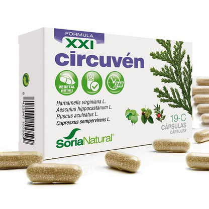 19-C Circuvén liberación prolongada Soria Natural, 30 cápsulas