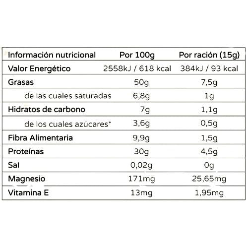 Crema suave de cacahuete 100%  Solonuts 280g