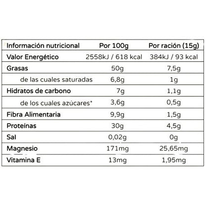 Crema suave de cacahuete 100%  Solonuts 280g