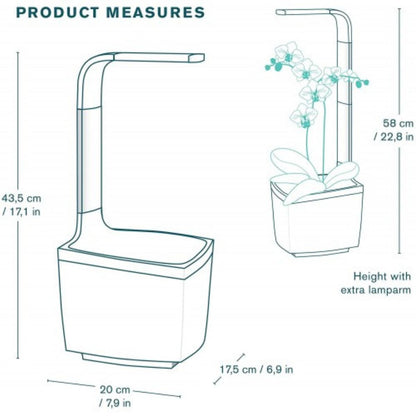 Maceta autocultivo T3 Kitchen Garden 20 x 17,5 cm