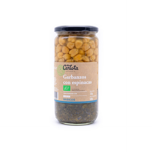 Garbanzos Con Espinacas 720g