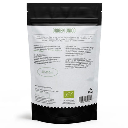 Té Verde ecológico a granel Edward Fields 60 g