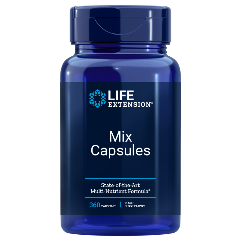 Mix 360 capsules, Life Extension 360 cápsulas