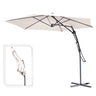 Parasol Excéntrico Ambiance 150 x 150 x 245 cm - Varios colores