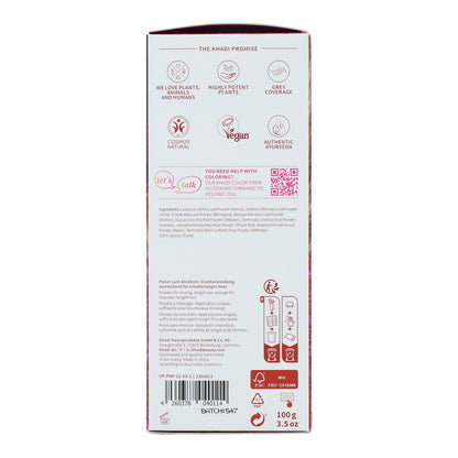 Henna natural Amla y Jatropha Khadi