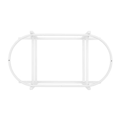 Portamoises Madera Balancín Liso Blanco Cambrass