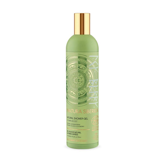 Gel de ducha natural bayas heladas Natura Siberica 400 ml