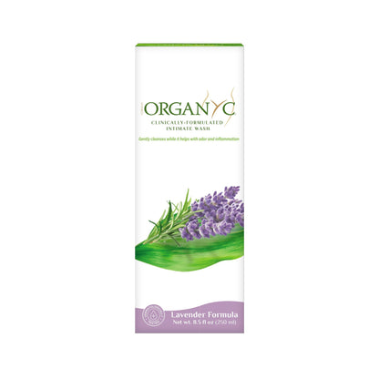 Jabón Gel higiene íntima Lavanda Bio Organyc 250ml