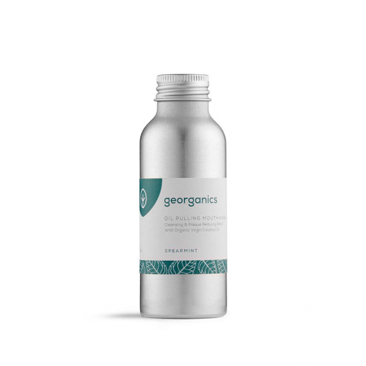 Enjuague Bucal con Aceite de Coco y Menta Envase aluminio Georganics