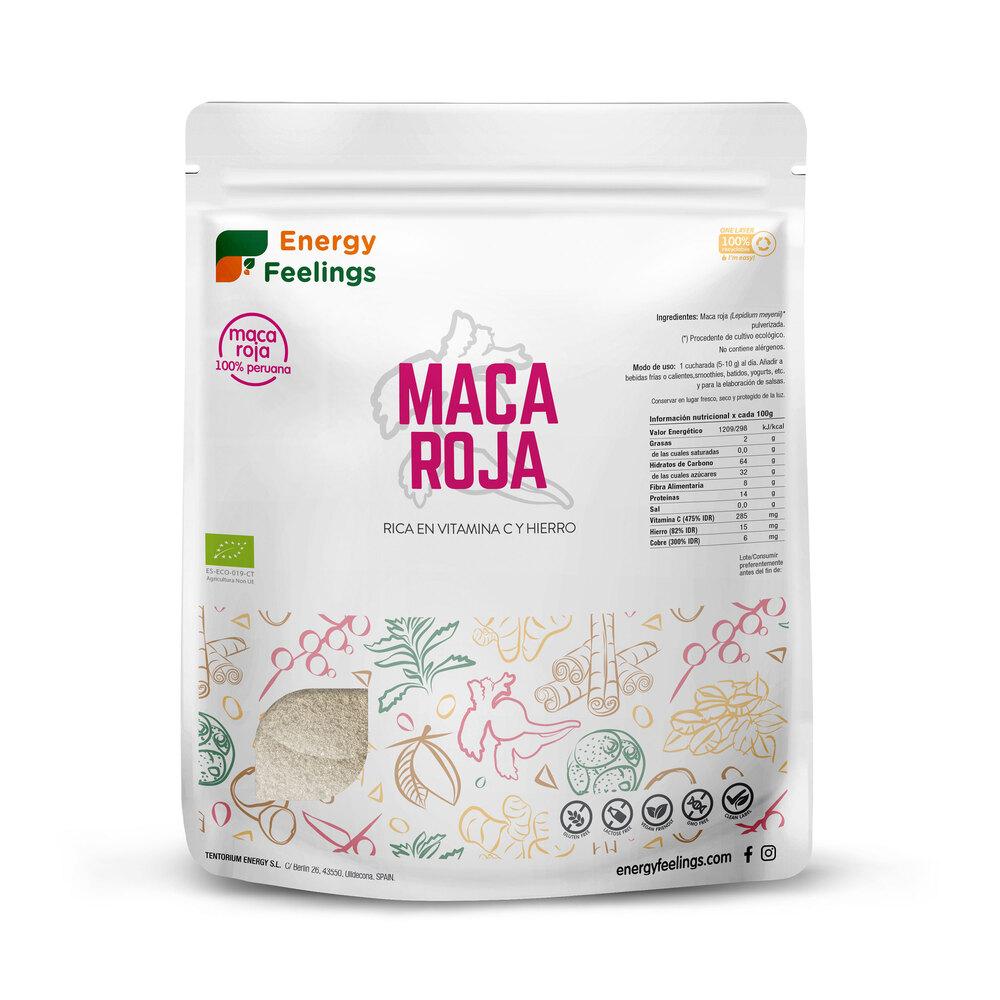Maca Roja Eco en polvo Energy Feelings 1kg