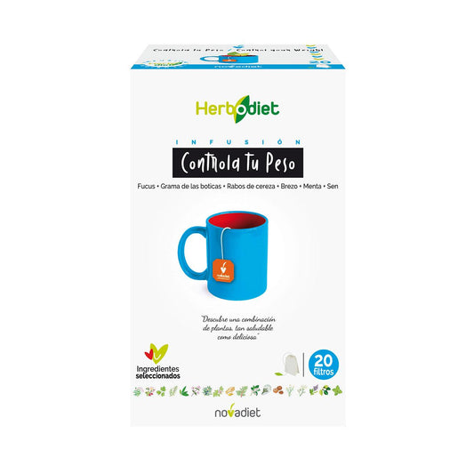 Herbodiet Controla Tu Peso Novadiet, 20 bolsitas