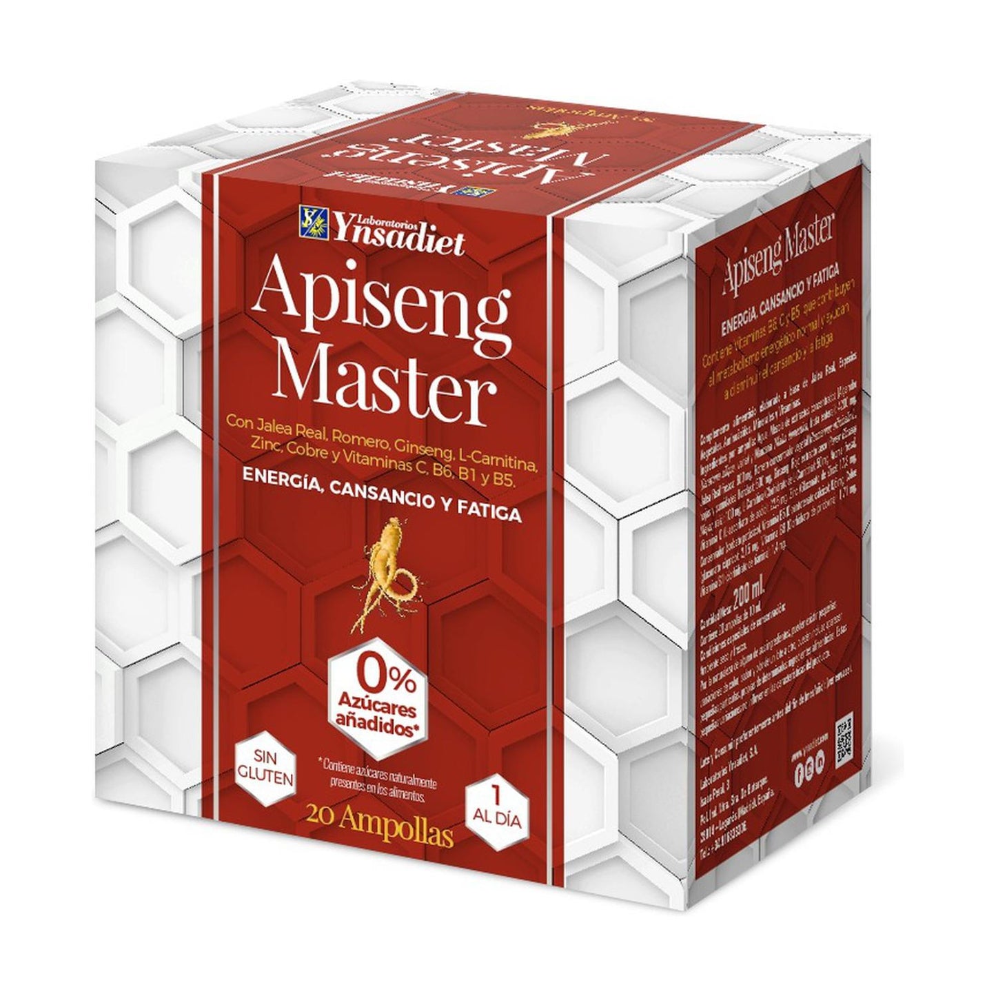 Apiseng Master Ynsadiet 20 viales