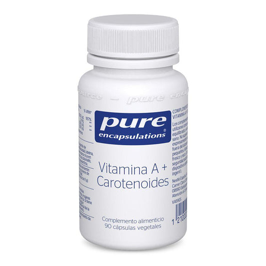 Vitamina A+ Carotenoides 90cap Pure Encapsulations