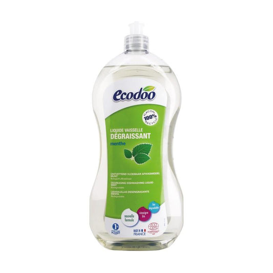 Lavavajillas Desengrasante Menta Ecodoo 1 L