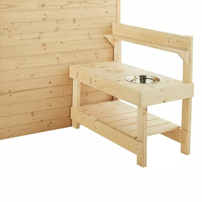 Casita infantil de madera con cocina Jasmine Soulet